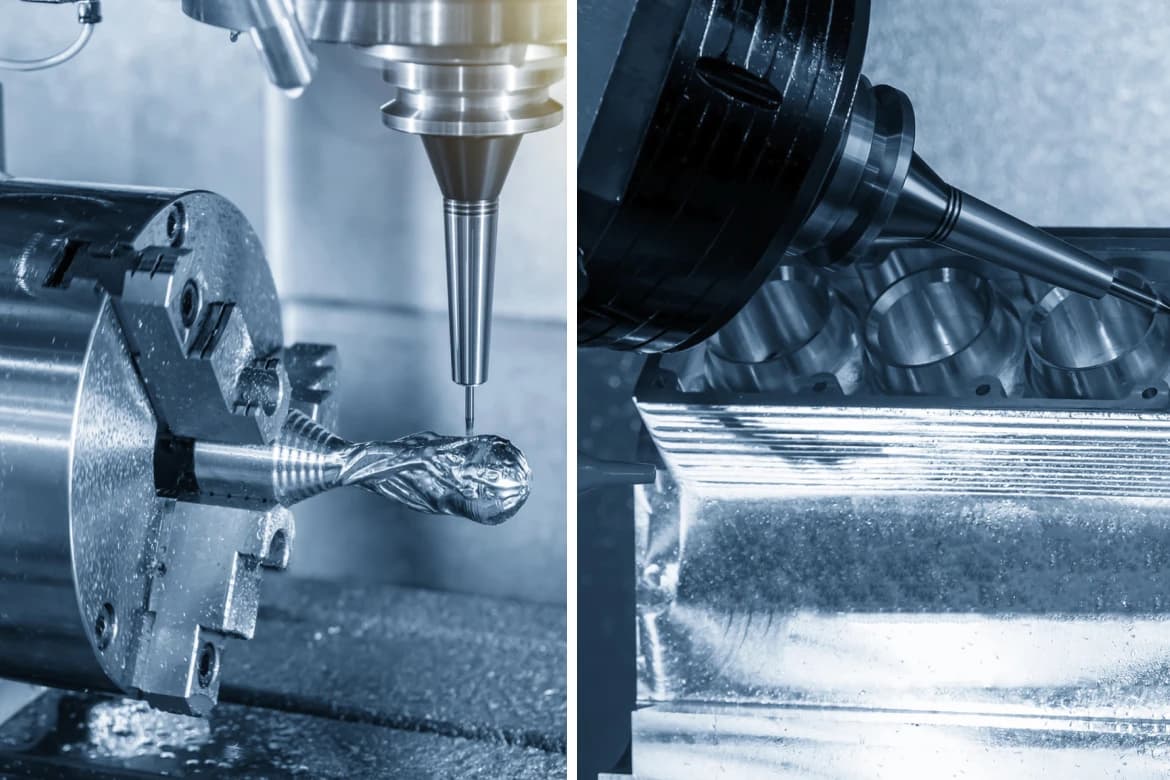 CNC Milling (3/4/5-Axis)